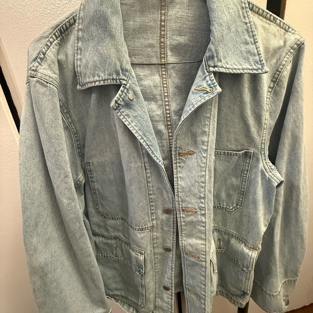 Uniqlo Light Wash Denim Jacket for men
